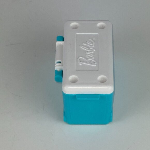 Barbie Cooler Ice Chest Pretend Play Accessories For Kids Place Sets Open Close - Picture 4 of 6